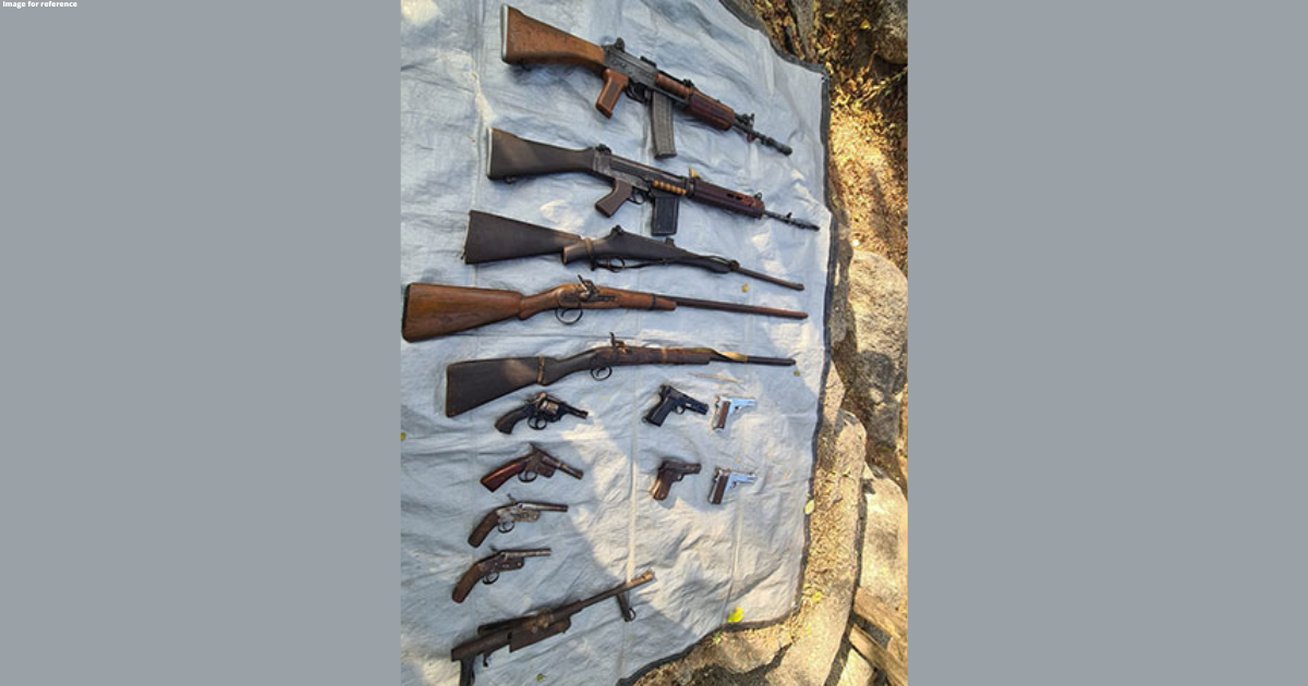Bihar: CRPF recovers huge cache of arms, explosives in joint op